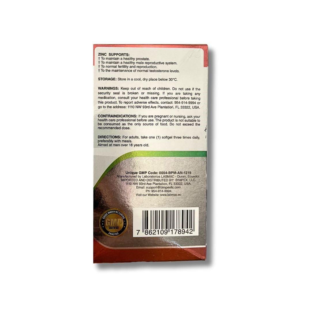 60 capsule pack of Prosta Eros for convenient daily supplementation