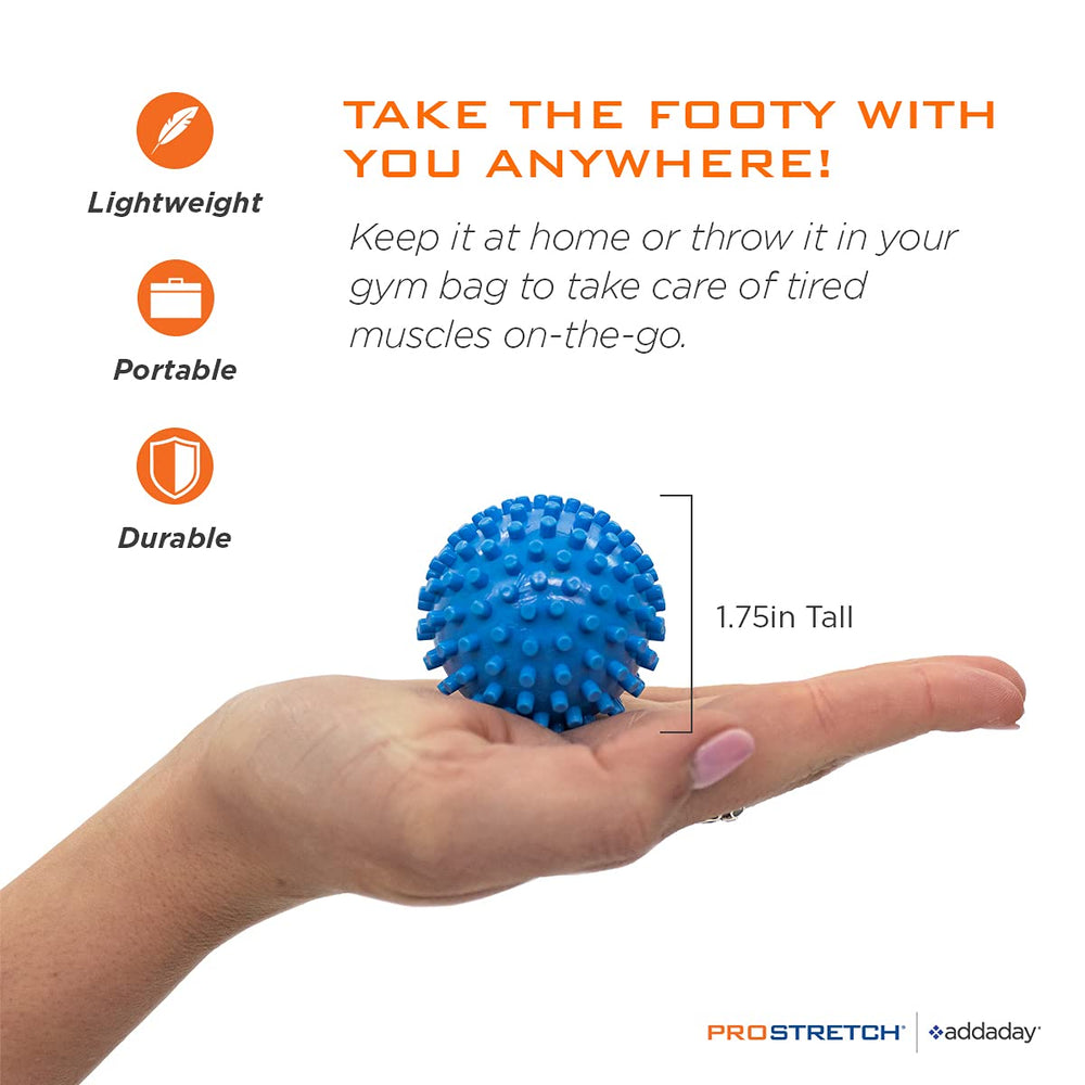 ProStretch Footy used for deep tissue therapy on feet and other muscles