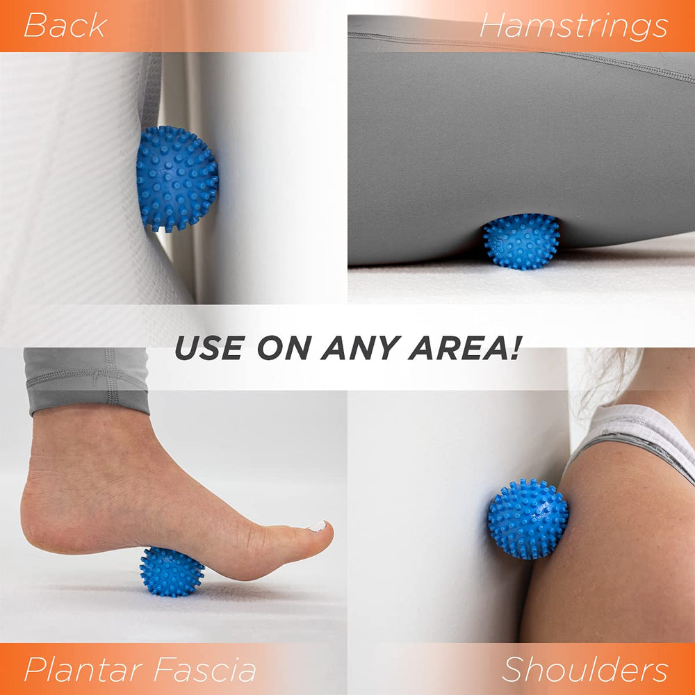 ProStretch Footy fits in a pocket or gym bag for on-the-go self-massage