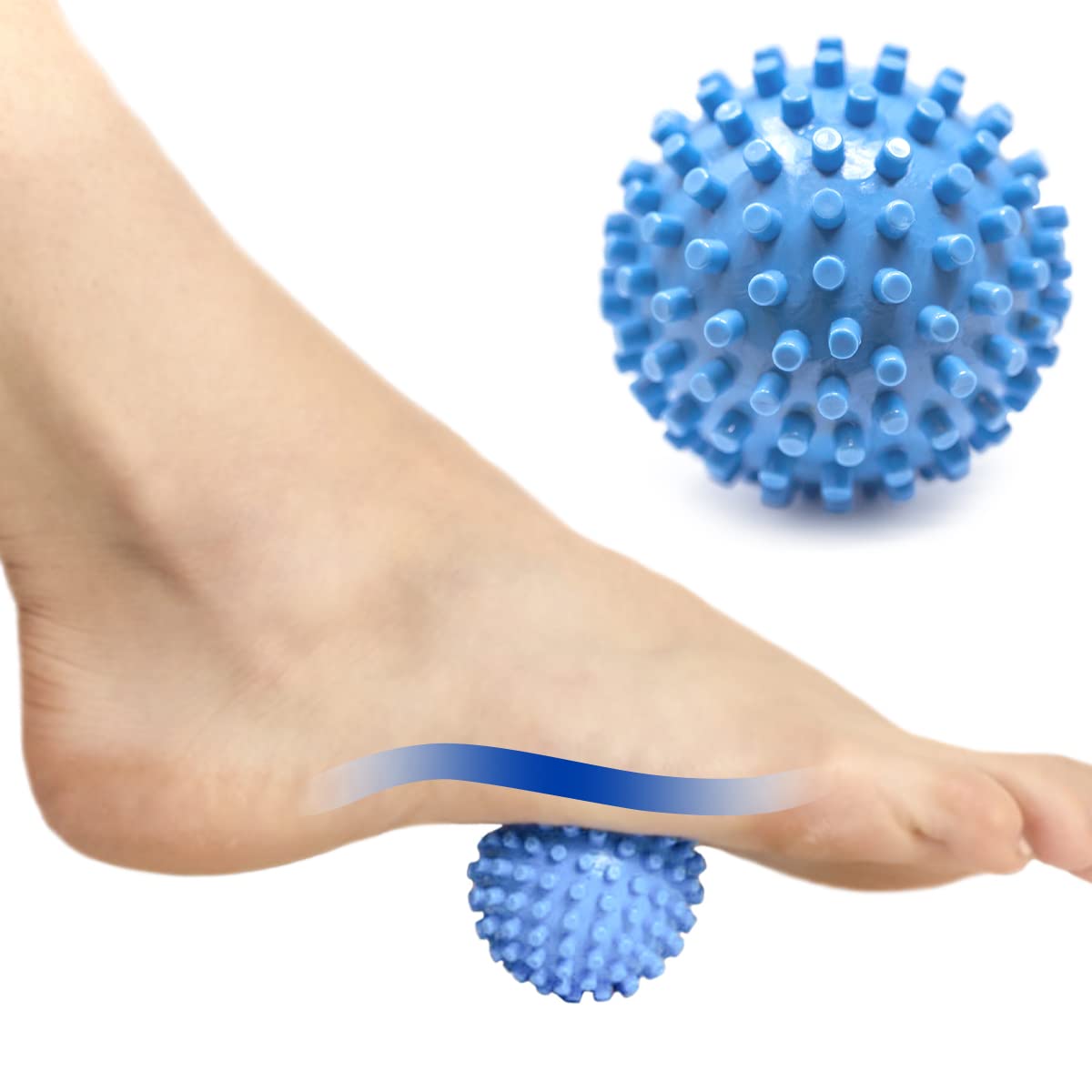 ProStretch Footy close-up of textured knobs for targeted pressure and soreness relief