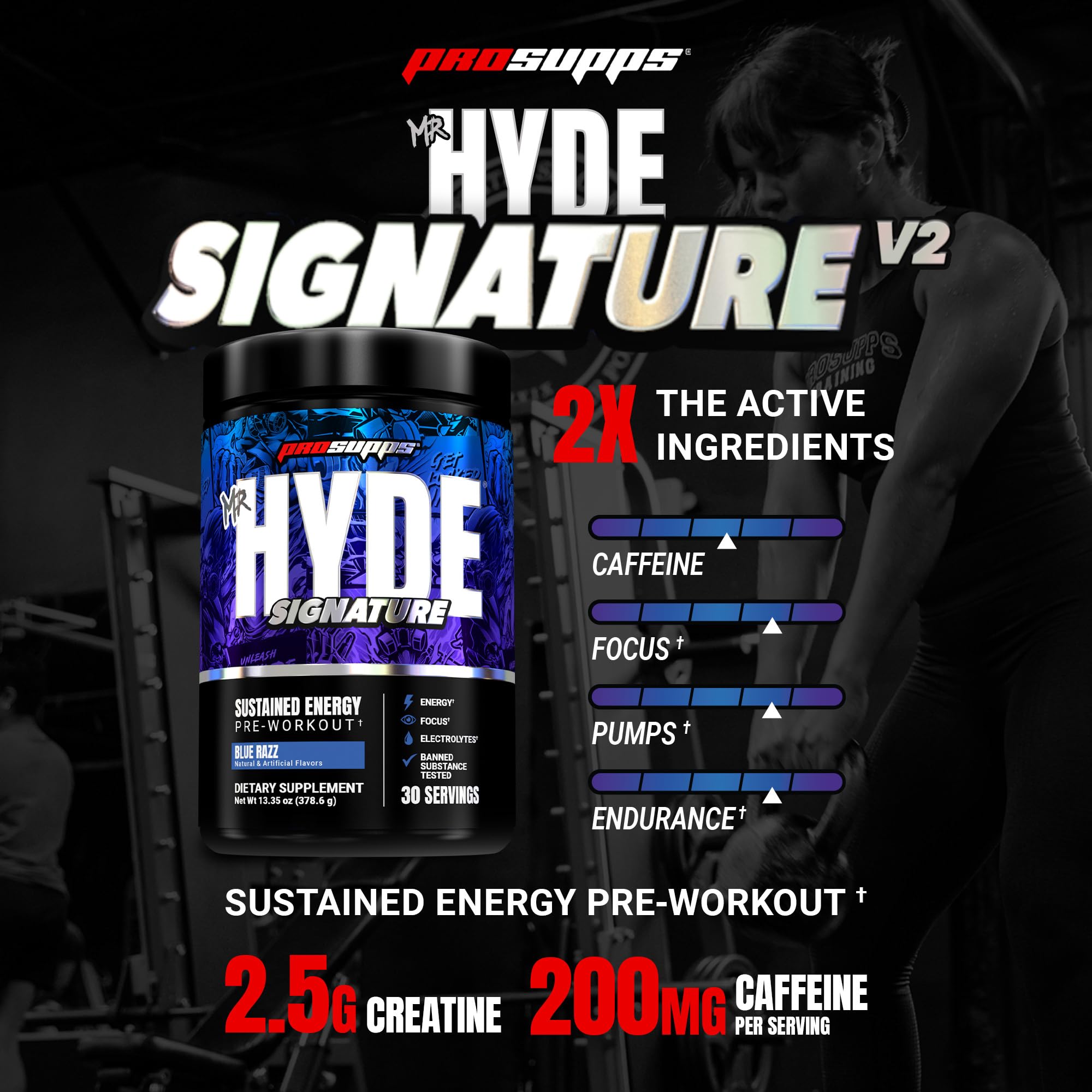 Mr. Hyde V2 scoop showing precise measurement for consistent dosing.