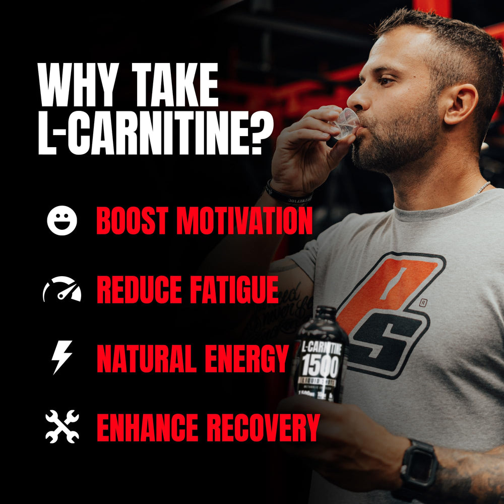 Glass of Sweet N Tart PROSUPPS L-Carnitine Liquid 1500 showcasing sugar-free energy