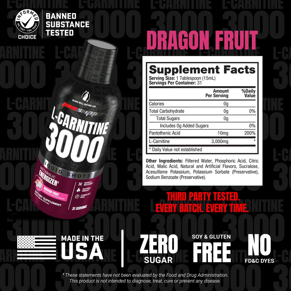 Refrigerated PROSUPPS L-Carnitine Liquid 3000 to keep freshness.