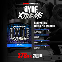 PROSUPPS Mr. HYDE Extreme powder scoop ready to mix.
