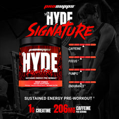 Prosupps Mr Hyde Signature scoop ready to mix for a pre-workout boost.
