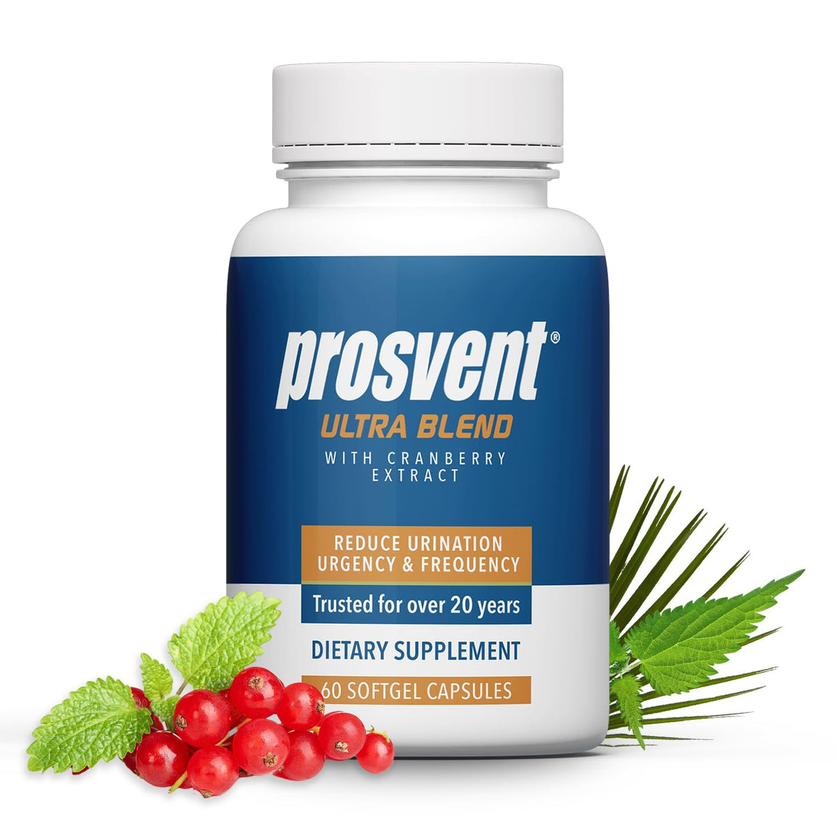 Prosvent Advanced Prostate Support bottle ready for daily use to promote urinary comfort.