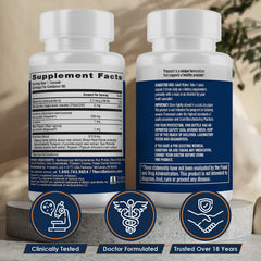 Prosvent saw palmetto capsule close-up highlighting natural prostate support ingredients.