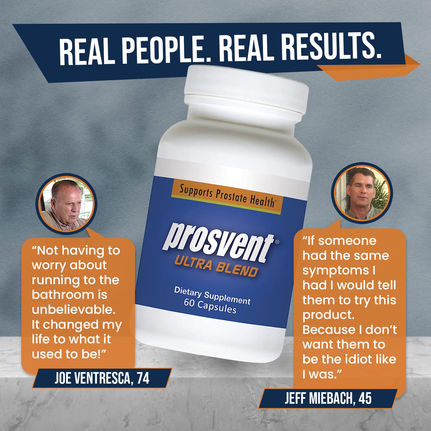 Prosvent unique formula ingredients mixed in capsule for comprehensive prostate health support.