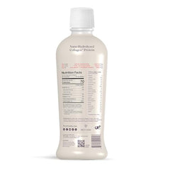 ProT Gold bottle pour showing fast-absorption formula for post-workout recovery.