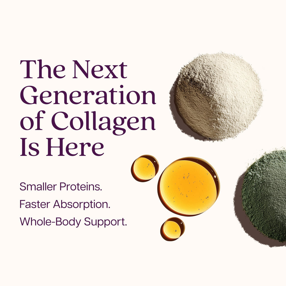 ProT Gold Berry Liquid Shot ingredients panel highlighting nano hydrolyzed collagen