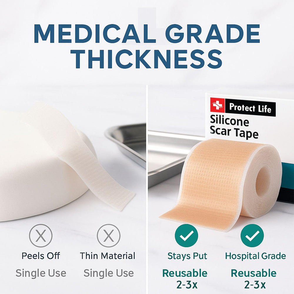 Protect Life scar tape suitable for all ages, gentle for children and adults