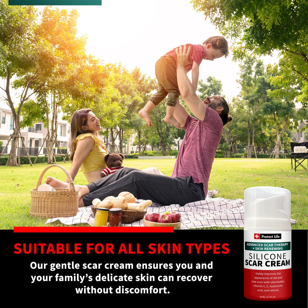 Protect Life suits both kids and adults for safe scar care