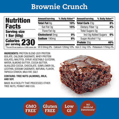 Protein Bars gluten-free packaging front, designed for dietary-conscious snacking.
