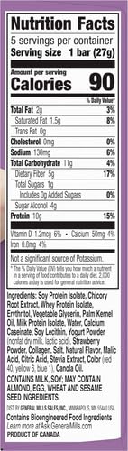 Protein One keto-friendly bar beside a glass of water.