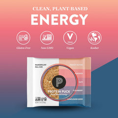 Protein Puck gluten-free dairy-free wholesome plant-based protein bar