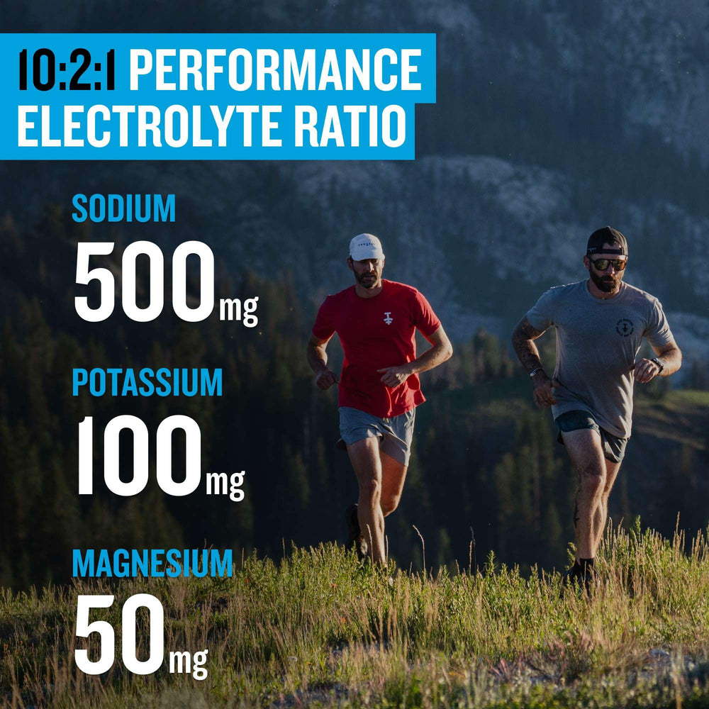 Protekt athlete electrolyte packets designed to support performance during training.
