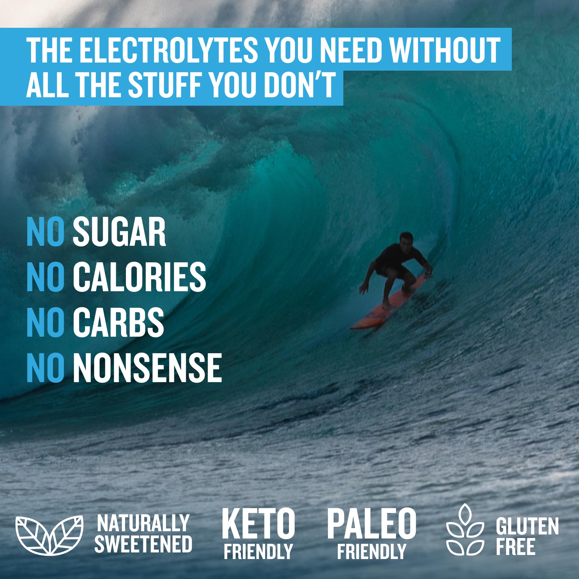 Organic PROTEKT electrolyte packets mix easily for smooth hydration