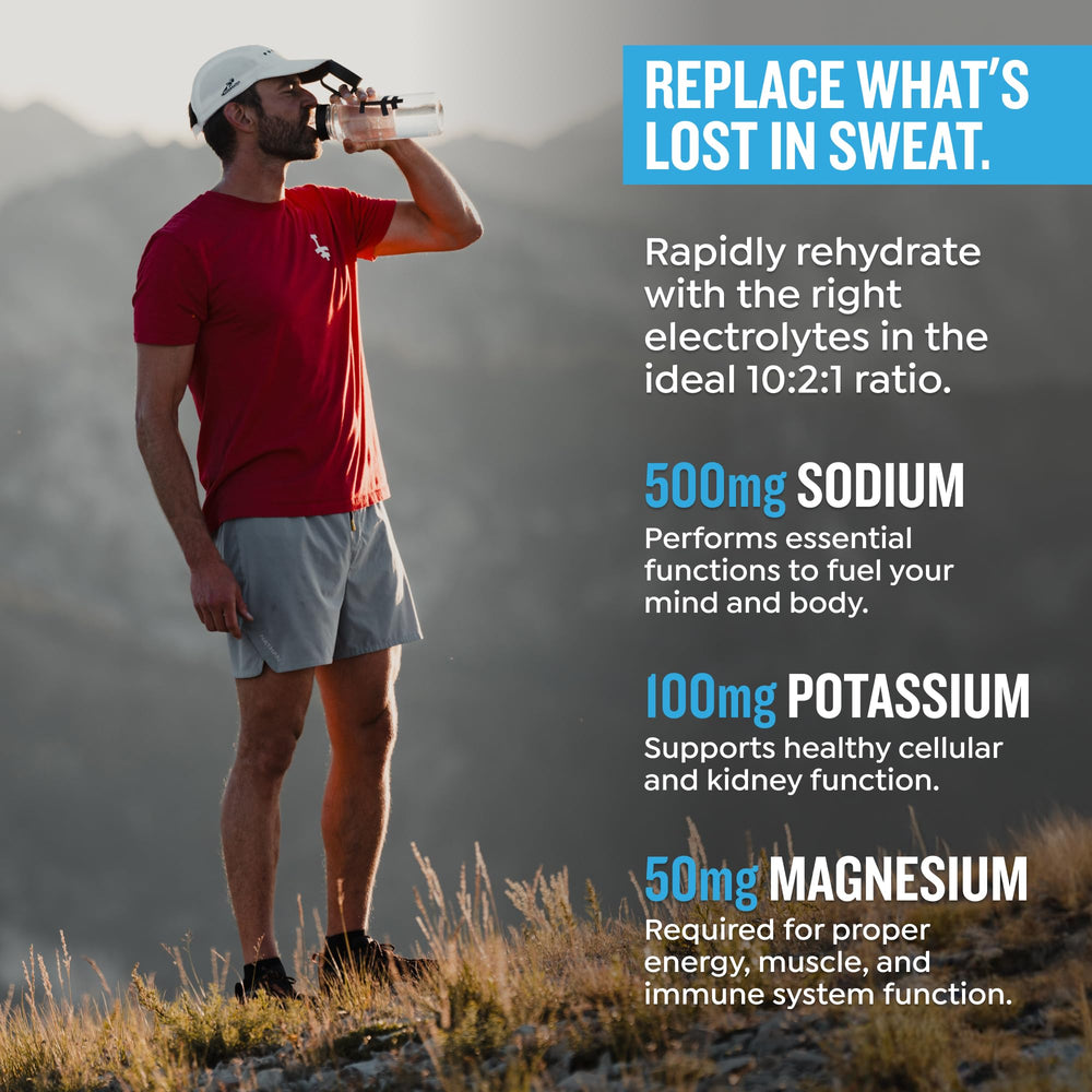 Raspberry PROTEKT packets provide fast mineral replenishment after exertion