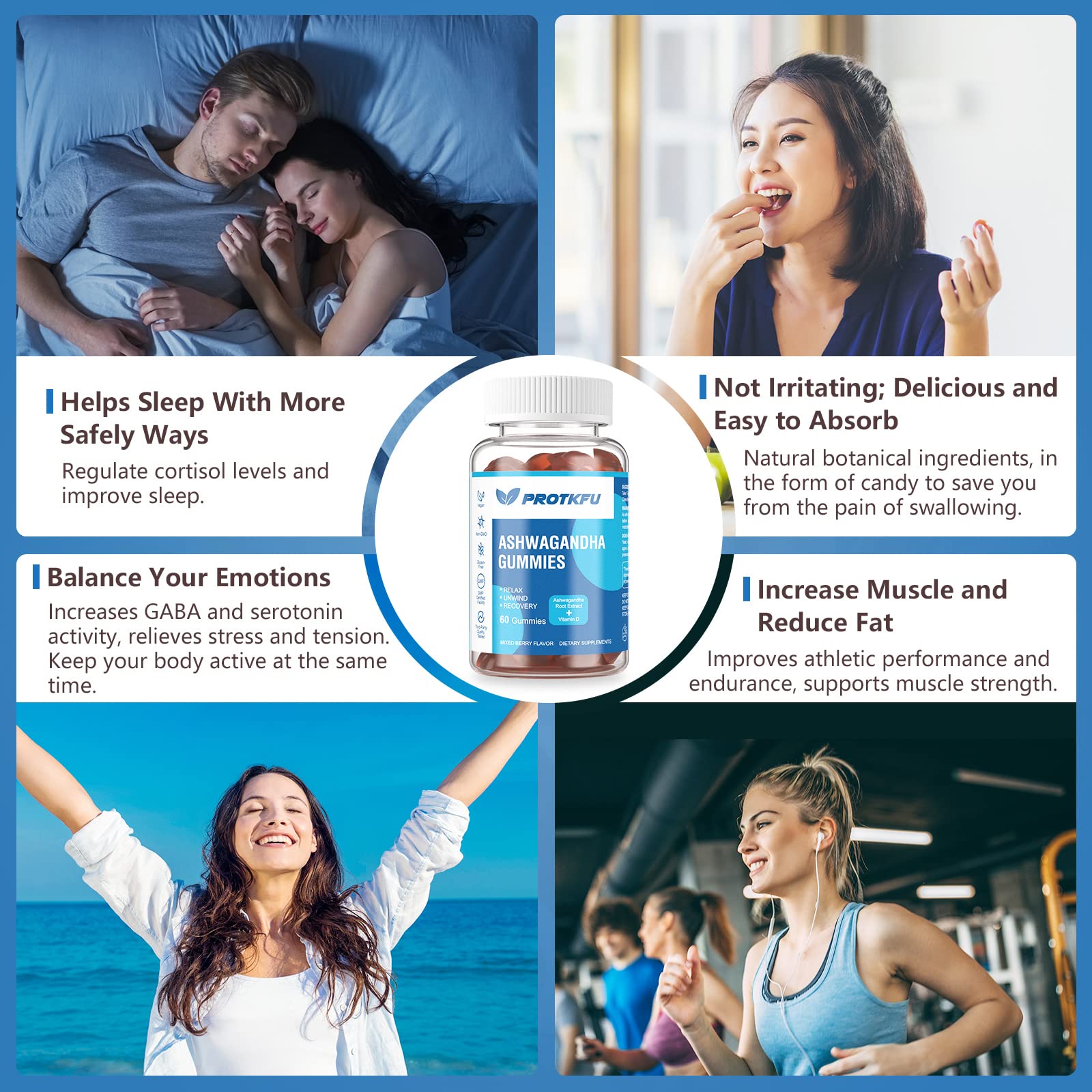 ProTKFU Vitamin D3 Gummies bottle front suggests immune-friendly vitamin boost.