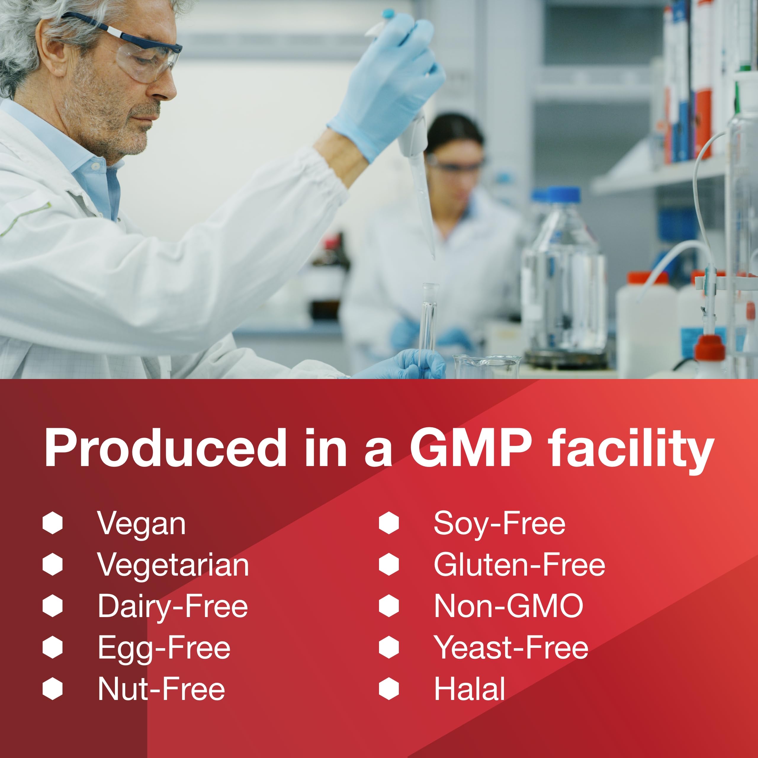 PROTOCOL FOR LIFE BALANCE A-Rated GMP manufacturing badge.