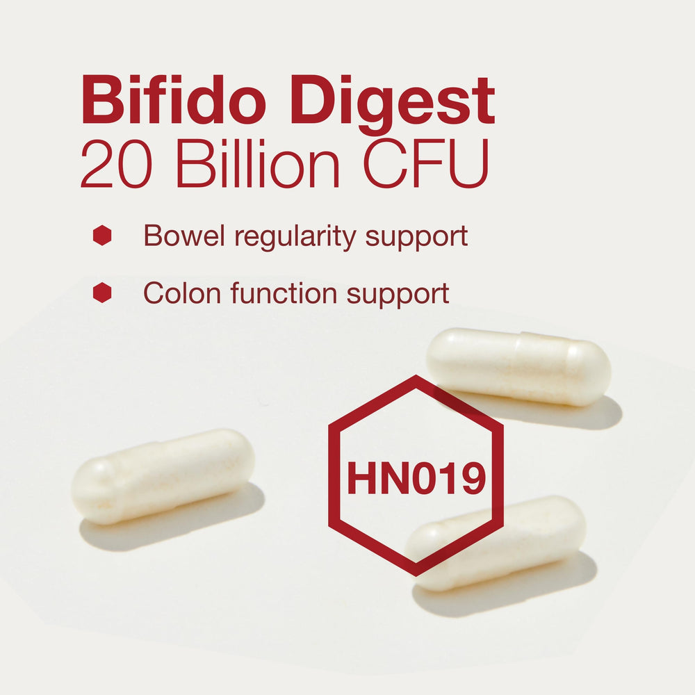 PROTOCOL FOR LIFE BALANCE Bifido Digest scoop measuring a daily serving