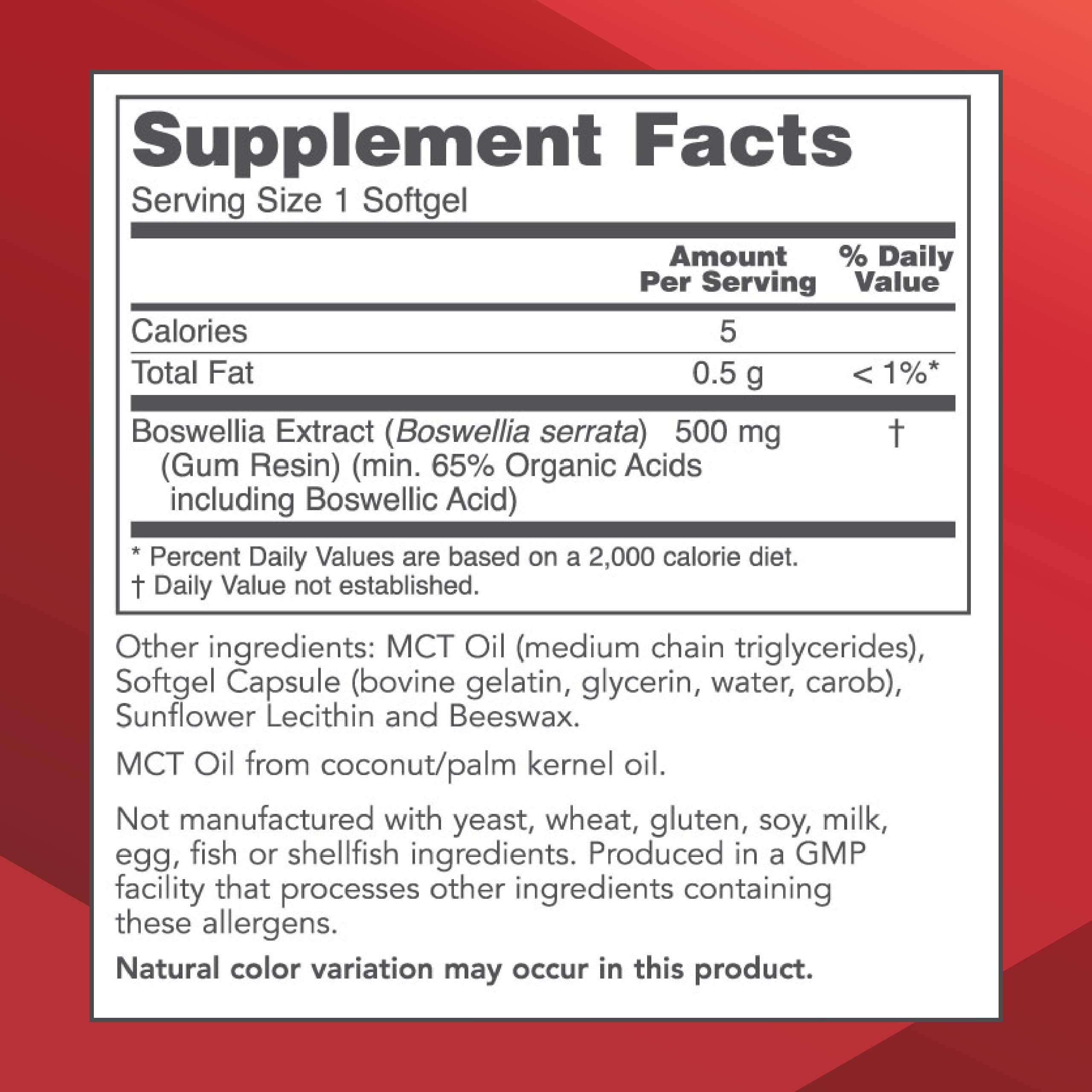 Protocol For Life Balance boswellia softgel pour—easy on-the-go daily use