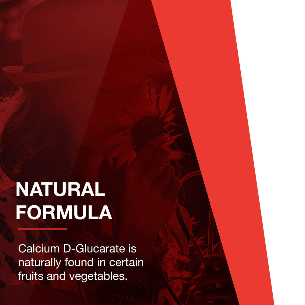 Pack shot of Protocol For Life Balance Calcium D-Glucarate capsules.