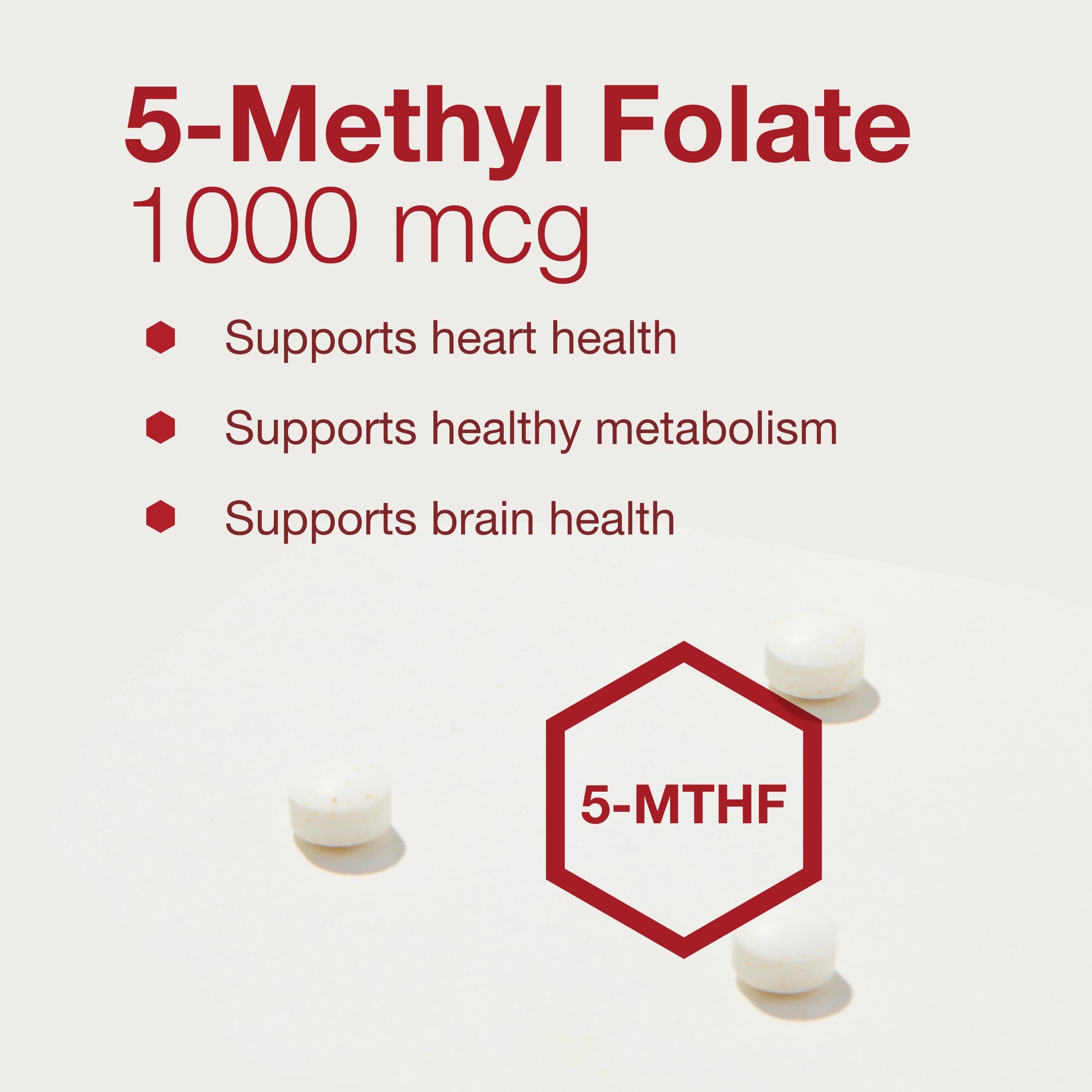 Cap closeup of PROTOCOL FOR LIFE BALANCE 5-Methylfolate bottle