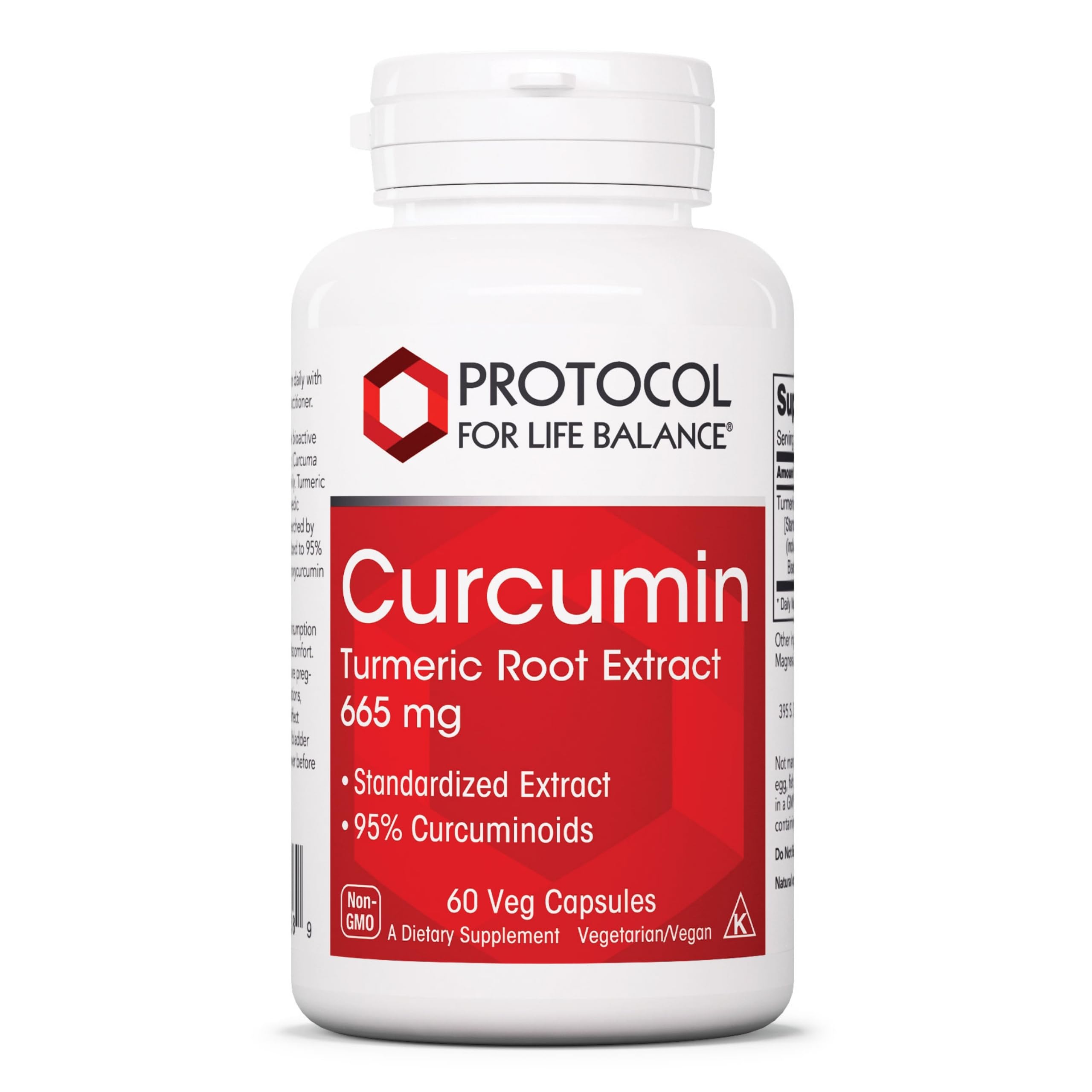 Protocol for Life Balance curcumin capsule in bottle for daily wellness support.