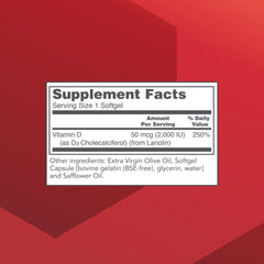 Protocol For Life Balance D3 softgels close-up; easy-to-swallow quality.