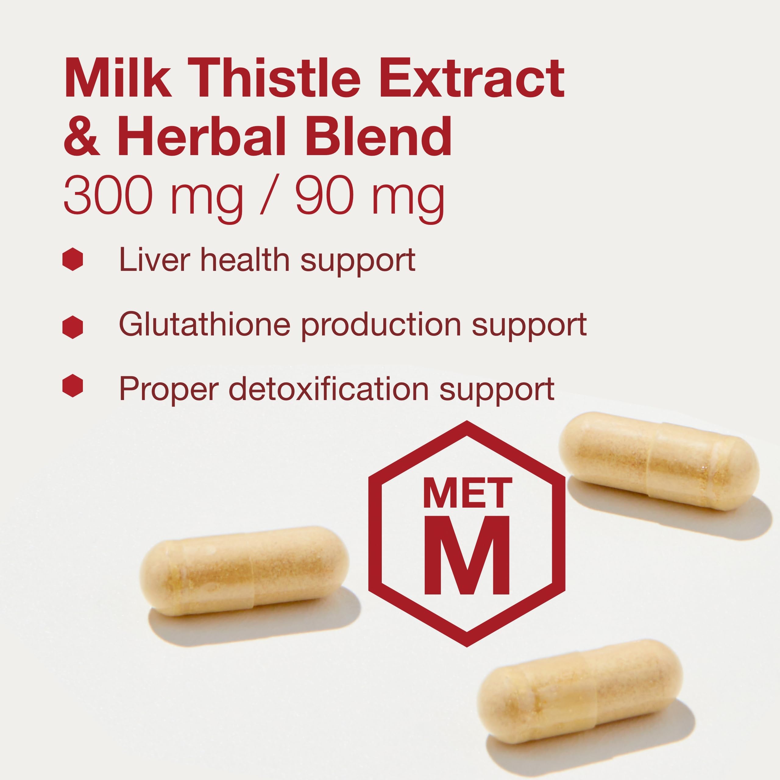 Protocol For Life Balance milk thistle extract image emphasizing plant-based liver care