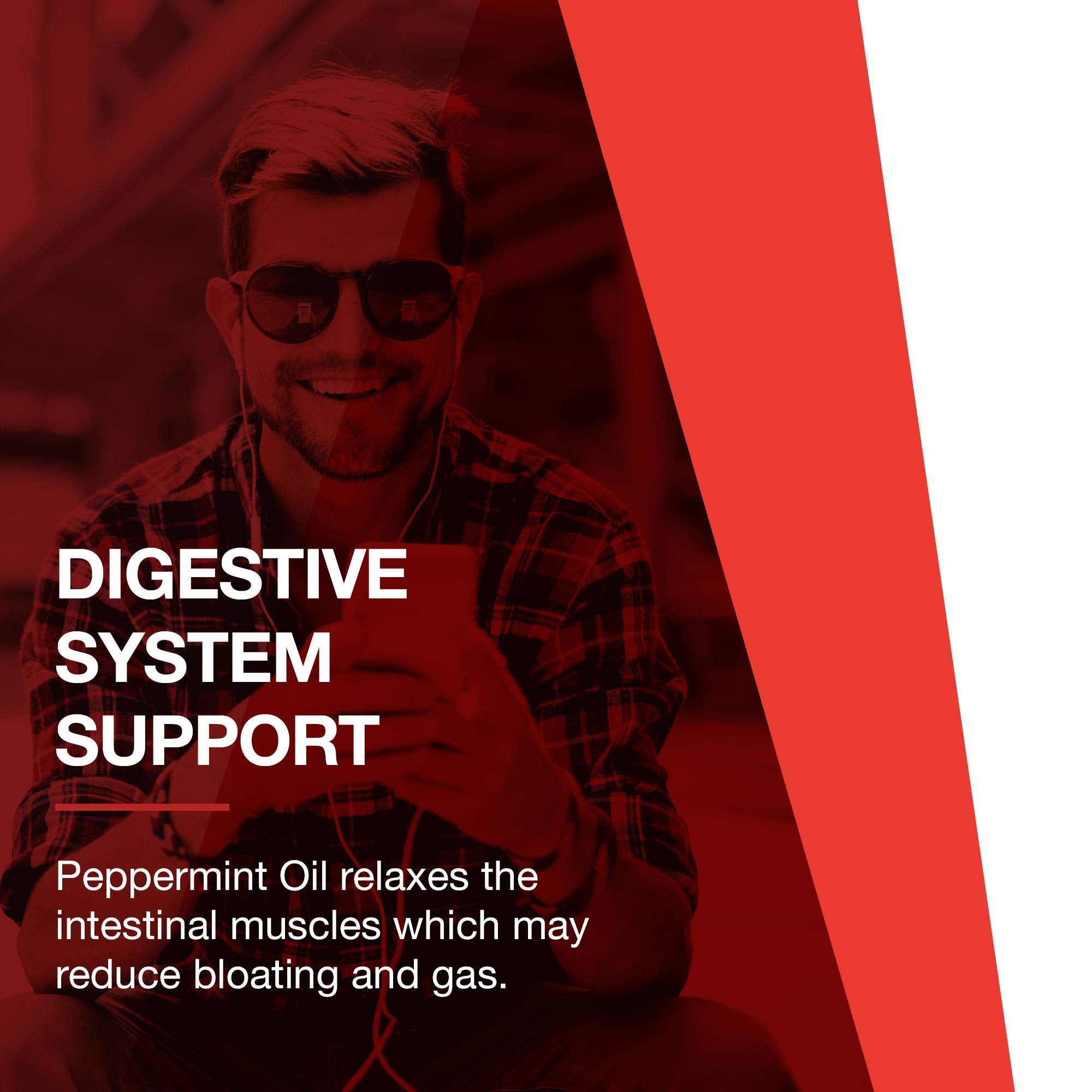PROTOCOL FOR LIFE BALANCE Peppermint G.I. GMP seal indicating quality manufacturing