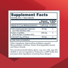 PROTOCOL FOR LIFE BALANCE PQQ Complex capsules close-up for easy use