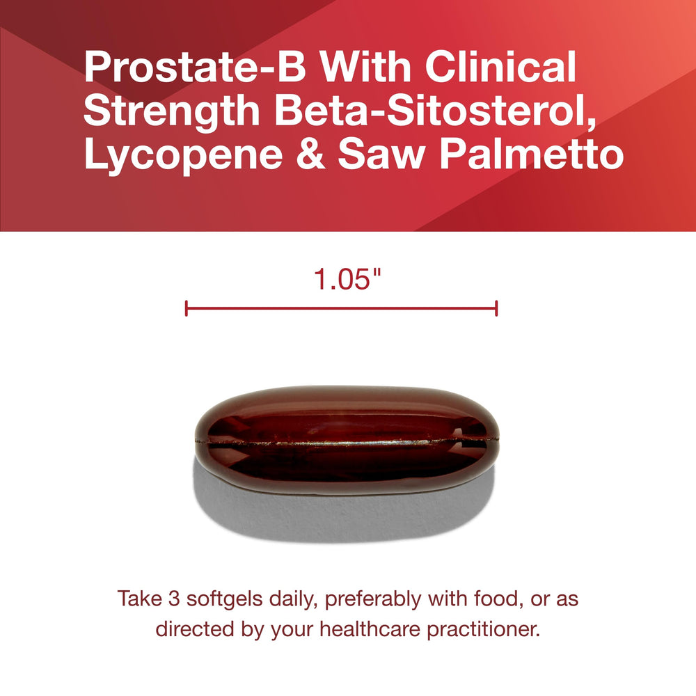 GMP certification seal accompanies Prostate-B for quality.