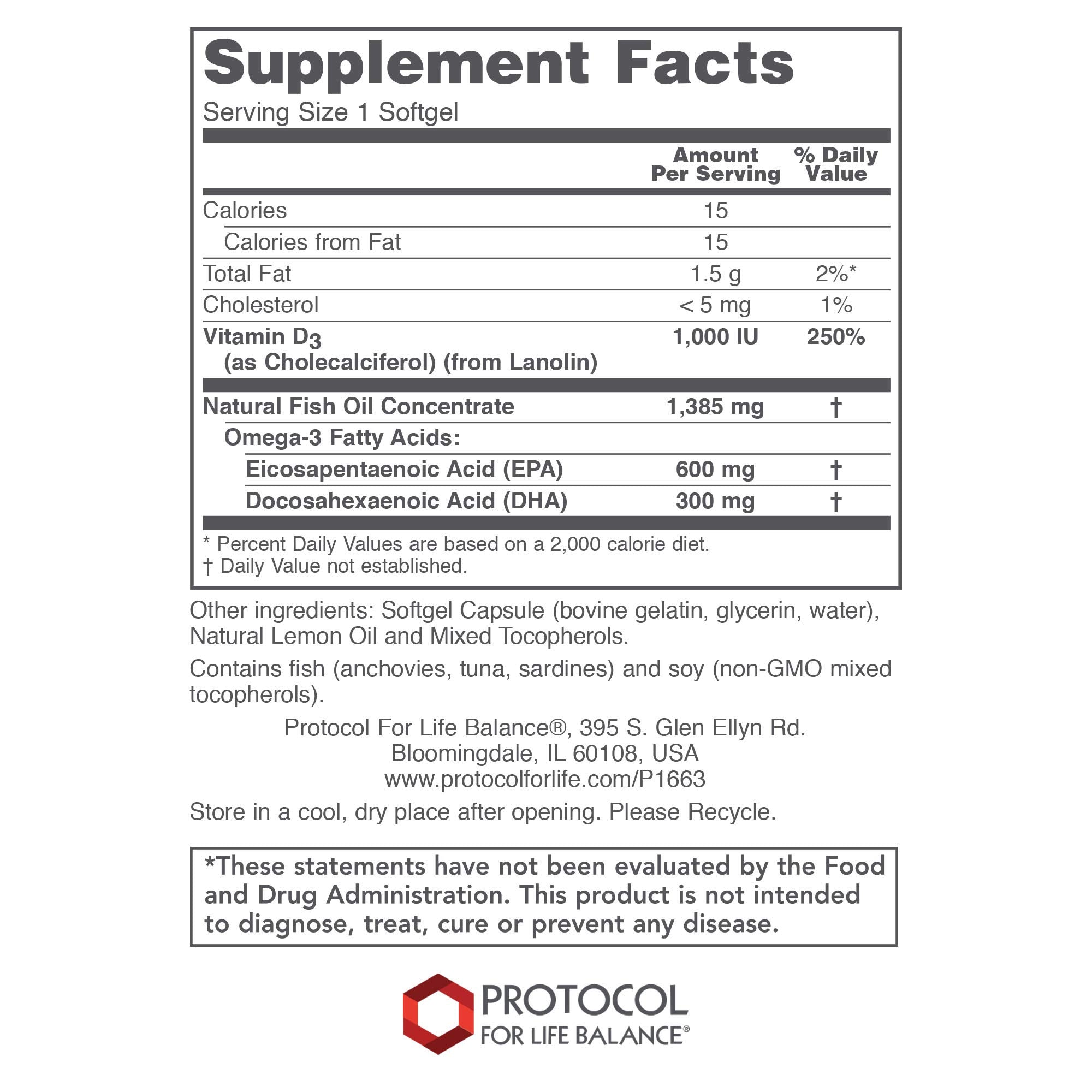 Closeup of Ultra Omega 3-D softgels showing DHA and EPA for daily use.