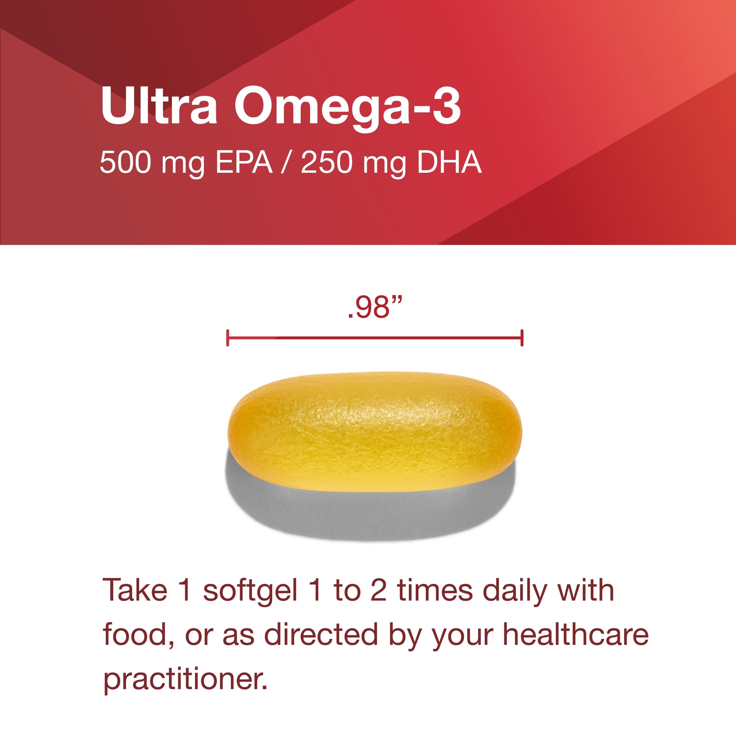 PROTOCOL FOR LIFE BALANCE Ultra Omega-3 softgels on a wood surface ready to take.