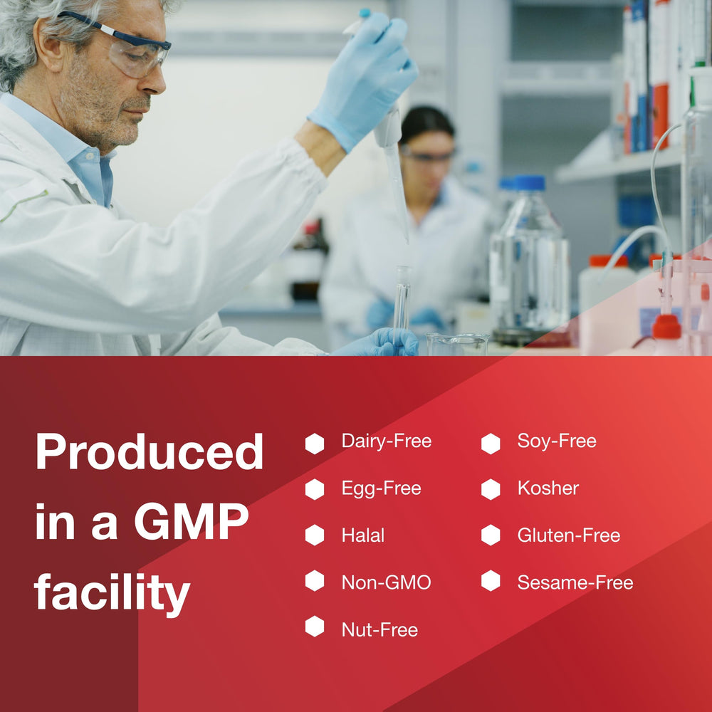 Protocol for Life Balance vegan capsules close-up, indicating plant-based composition.