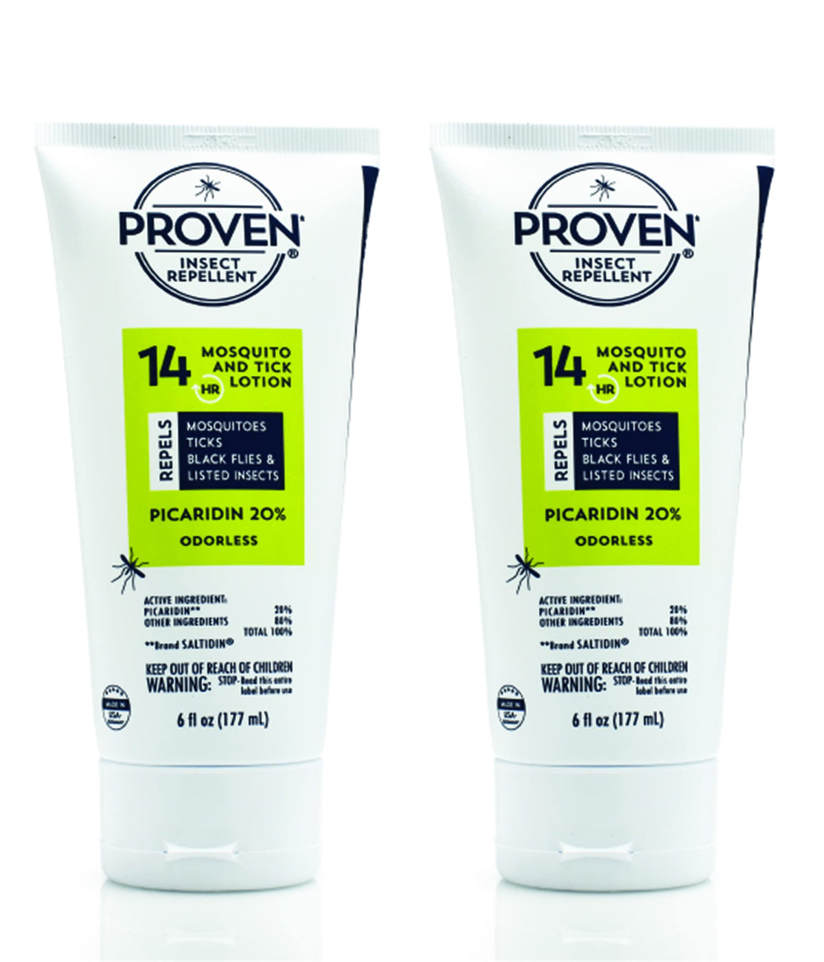 Proven Insect Repellent Lotion odorless bottle offers long-lasting protection