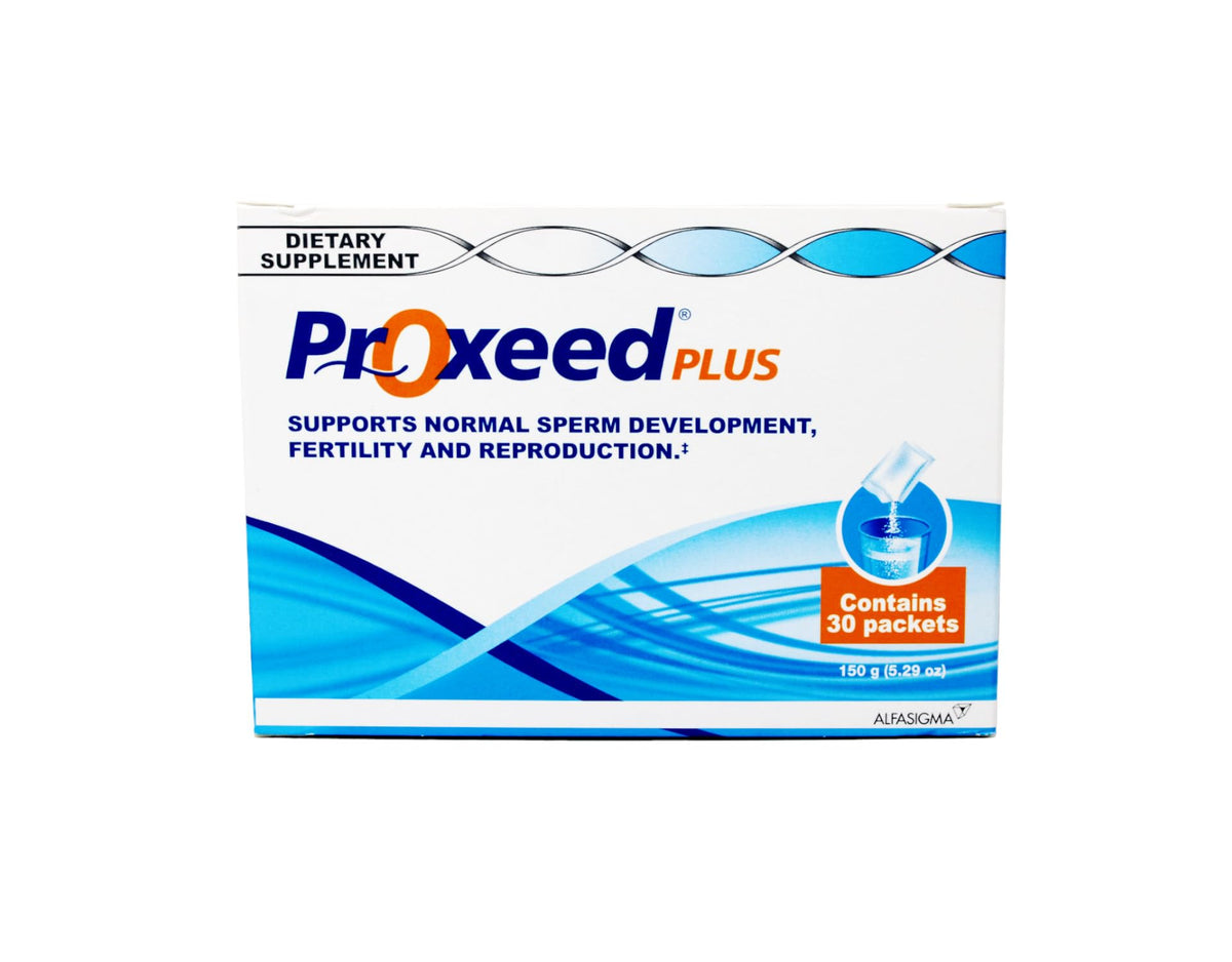 Proxeed Plus 30 bottle front view for easy daily use.