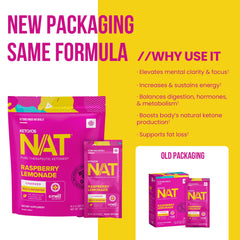 PRÜVIT Keto//OS NAT Raspberry Lemonade Charge mineral blend supports hydration in every serving.