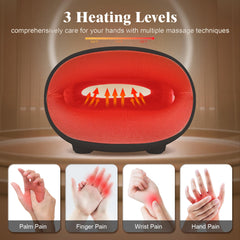 Pryfey Hand Massager ergonomic grip ensures comfortable extended use.