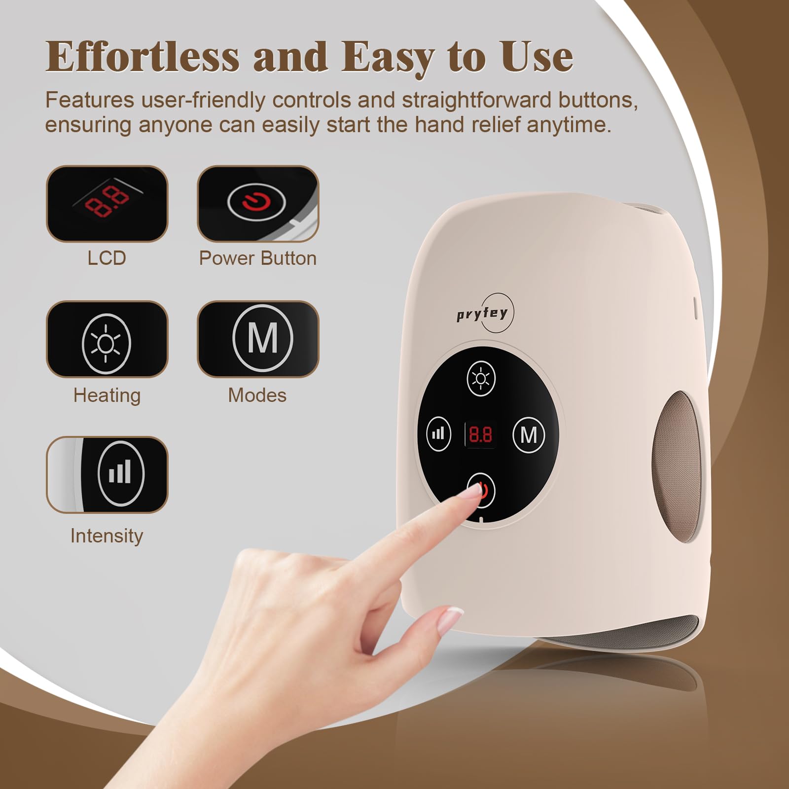 Pryfey hand massager gift-ready packaging for thoughtful present
