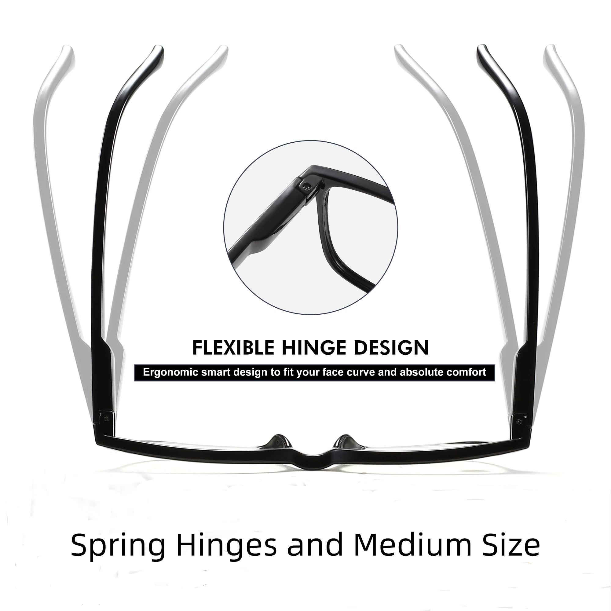 Przene 51mm lens width provides wide viewing area