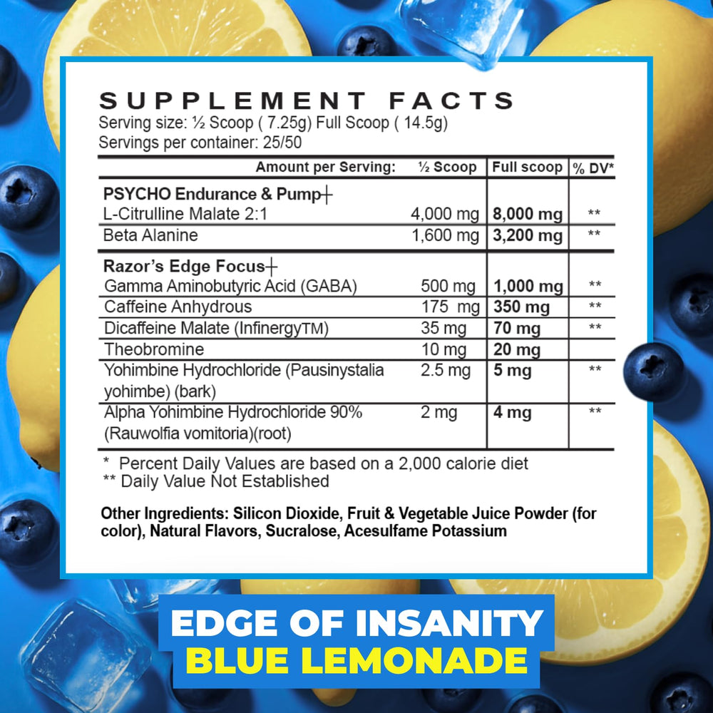 Scoop and powder texture show potent preworkout for endurance.