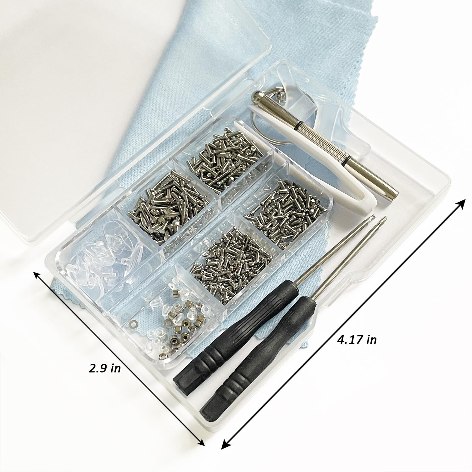 PTSLKHN portable repair kit case keeps parts organized