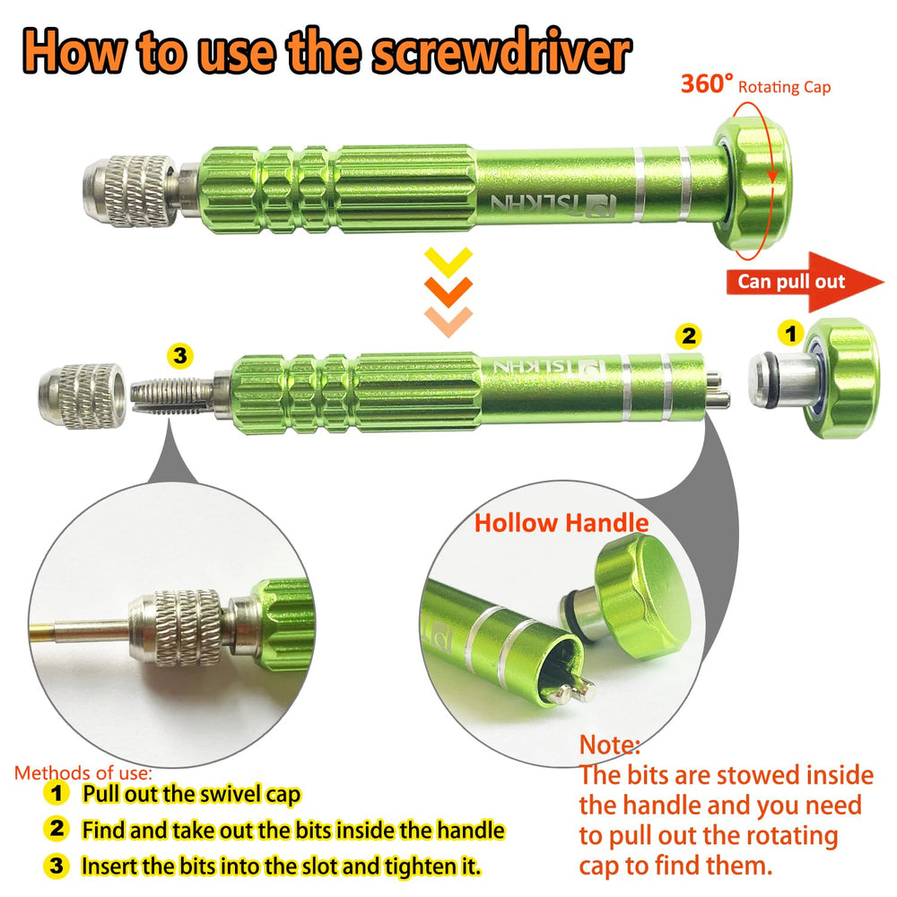 PTSLKHN mango hueco con puntas dentro facilita almacenamiento práctico