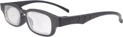 PUDOEN adjustable focus reading glasses with dial for customizable magnification.
