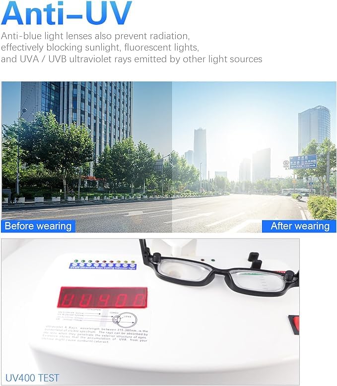 PUDOEN resin PC lenses provide durability and scratch resistance.