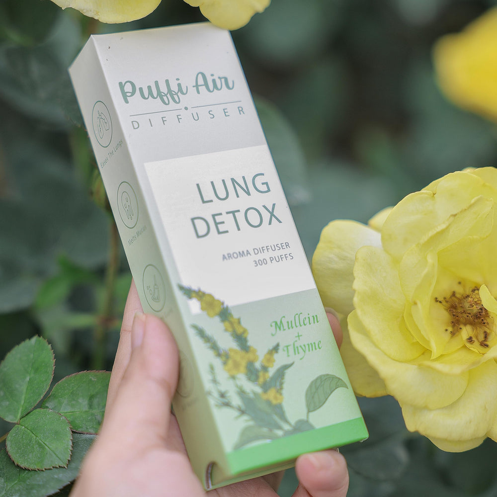 PUFFIAIR diffuser pen with a single stick for aroma delivery and portability.