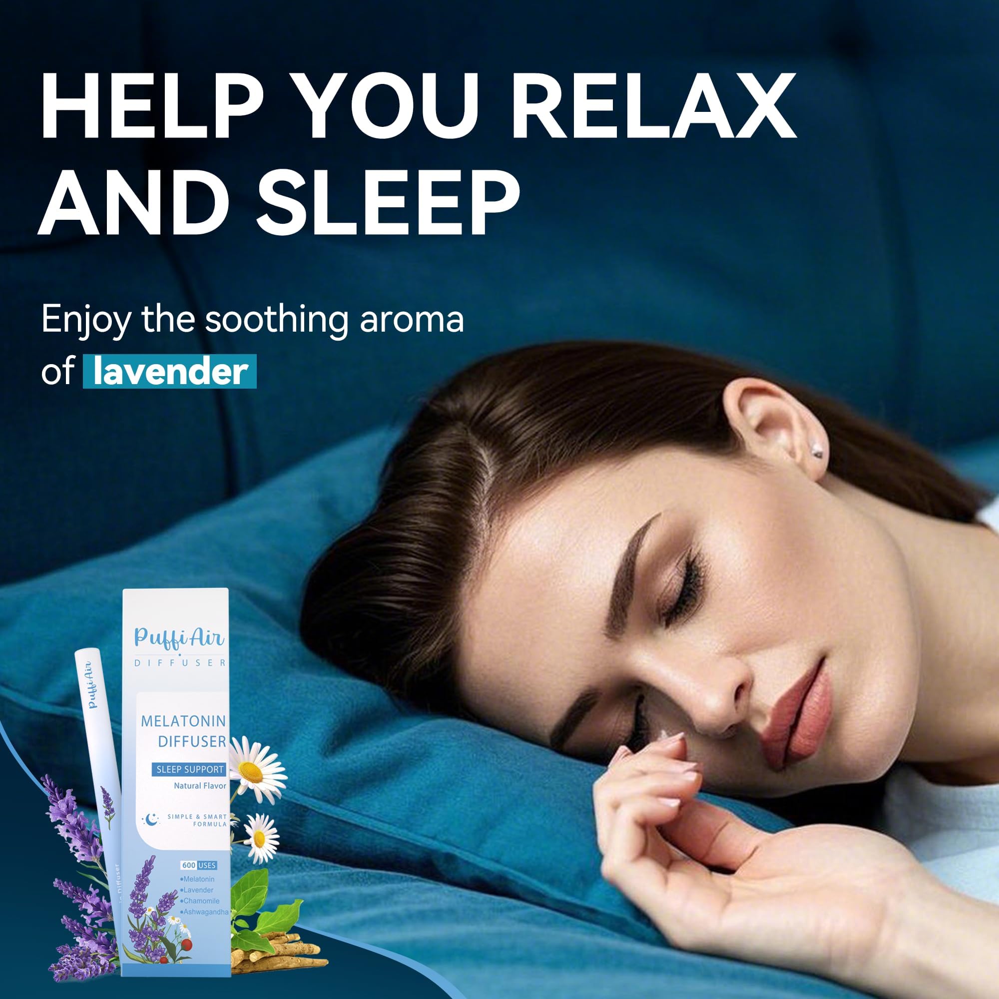 PUFFIAIR Evening Reset diffuser pen to unwind mindfully